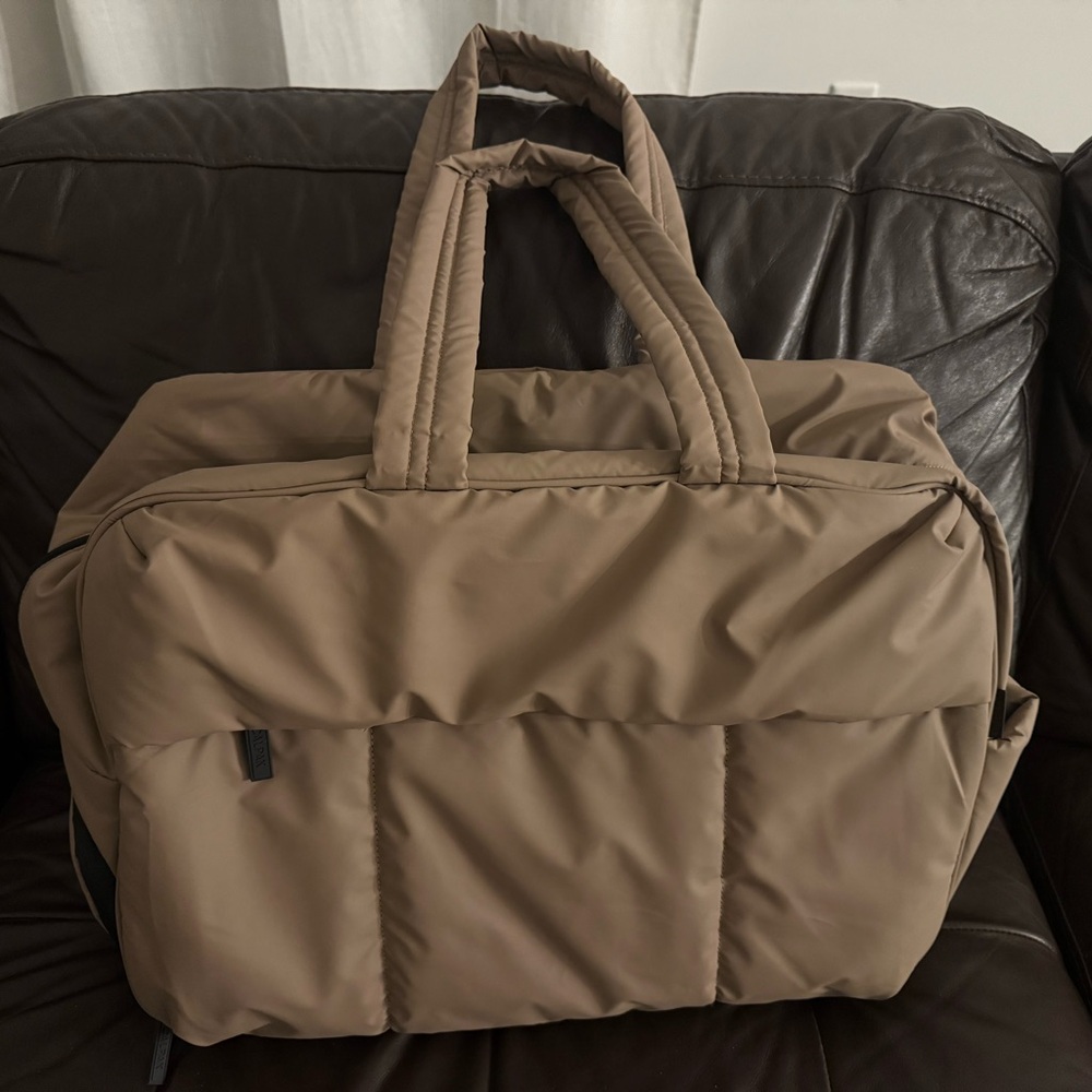 CalPak Luka Large Travel Duffle Bag - Brown